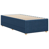 Giroletto senza Materasso-Struttura Letto Blu 80x200 cm in Tessuto 482093