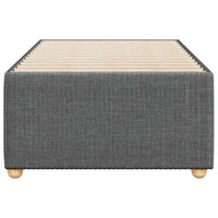 Giroletto senza Materasso Grigio Scuro 90x190 cm Tessuto 3284901