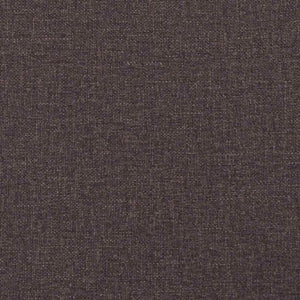 Giroletto senza Materasso-Struttura Letto Marrone Scuro 80x200 cm in Tessuto 592074