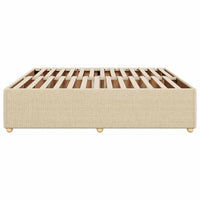 Giroletto senza Materasso Crema 180x200 cm in Tessuto 3284961