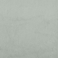 vidaXL Giroletto senza Materasso Grigio Chiaro 80x200 cm Velluto