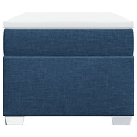 Giroletto a Molle con Materasso Blu 80x200 cm inTessuto