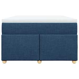 Giroletto a Molle con Materasso Blu 120x190 cm in Tessuto 3285365