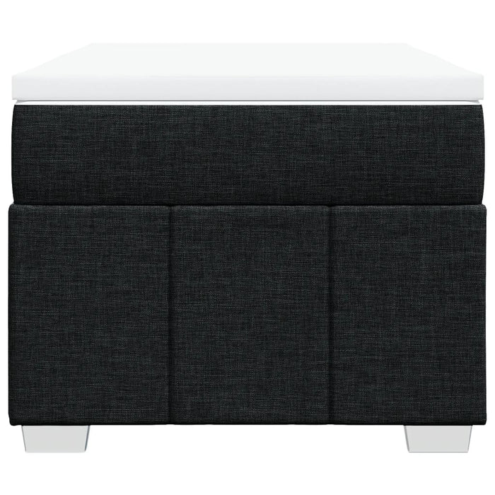 Giroletto a Molle con Materasso Nero 80x200 cm inTessuto 3285430