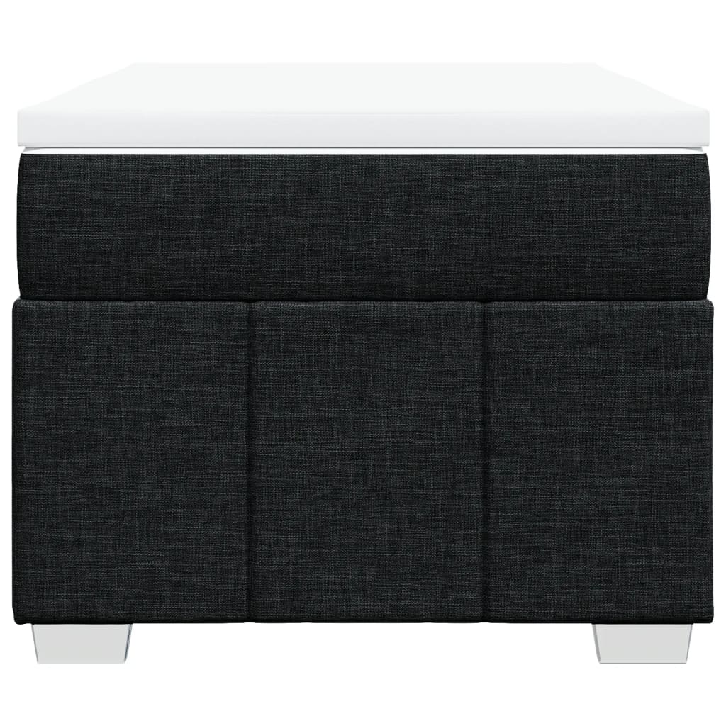 Giroletto a Molle con Materasso Nero 80x200 cm inTessuto 3285430