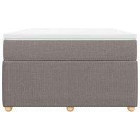 Giroletto a Molle con Materasso Tortora 120x190 cm in Tessuto 3285557