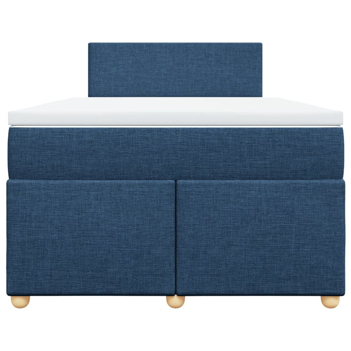 Giroletto a Molle con Materasso Blu 120x190 cm in Tessuto 3288918