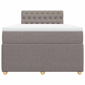 Giroletto a Molle con Materasso Tortora 120x190 cm in Tessuto 3289706