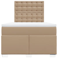 Giroletto a Molle con Materasso Cappuccino 120x190cm Similpelle 3293015