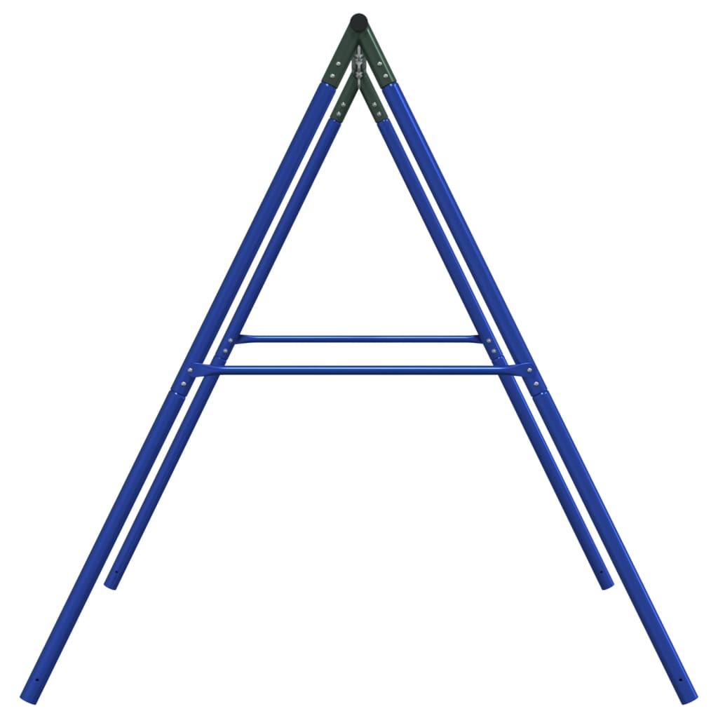 Telaio per Altalena da Esterno con 4 Ganci in Acciaio Blu 4009876