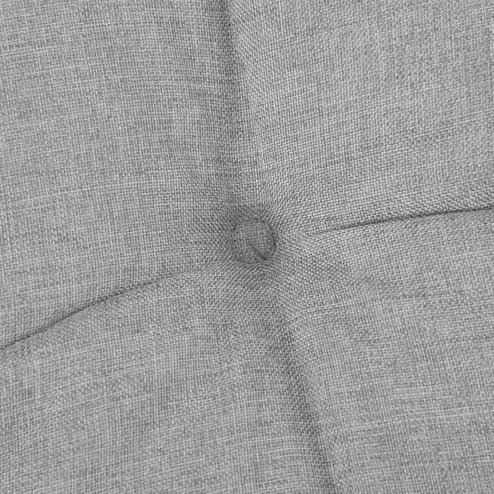 Divano Letto Futon con Materasso Bianco 60x206x11cm Legno Pino 846747