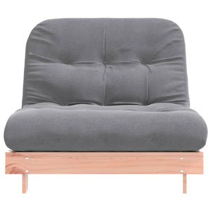 Divano Letto Futon con Materasso 100x206x11cm Massello Douglas 846769