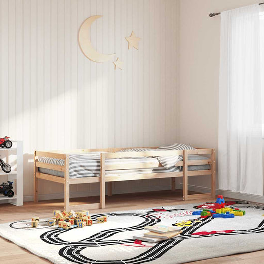 Giroletto per Bambini-Struttura Letto Bambini 90x200 cm in Legno Massello di Pino 439832