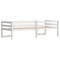 Giroletto per Bambini-Struttura Letto Bambini Bianco 90x200cm in Legno Massello di Pino 896726