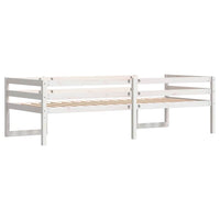 Giroletto per Bambini-Struttura Letto Bambini Bianco 75x190cm in Legno Massello di Pino