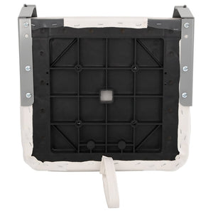 Sedile Barca con Cinghia di Fissaggio Pieghevole 41x36x48 cm 4012134