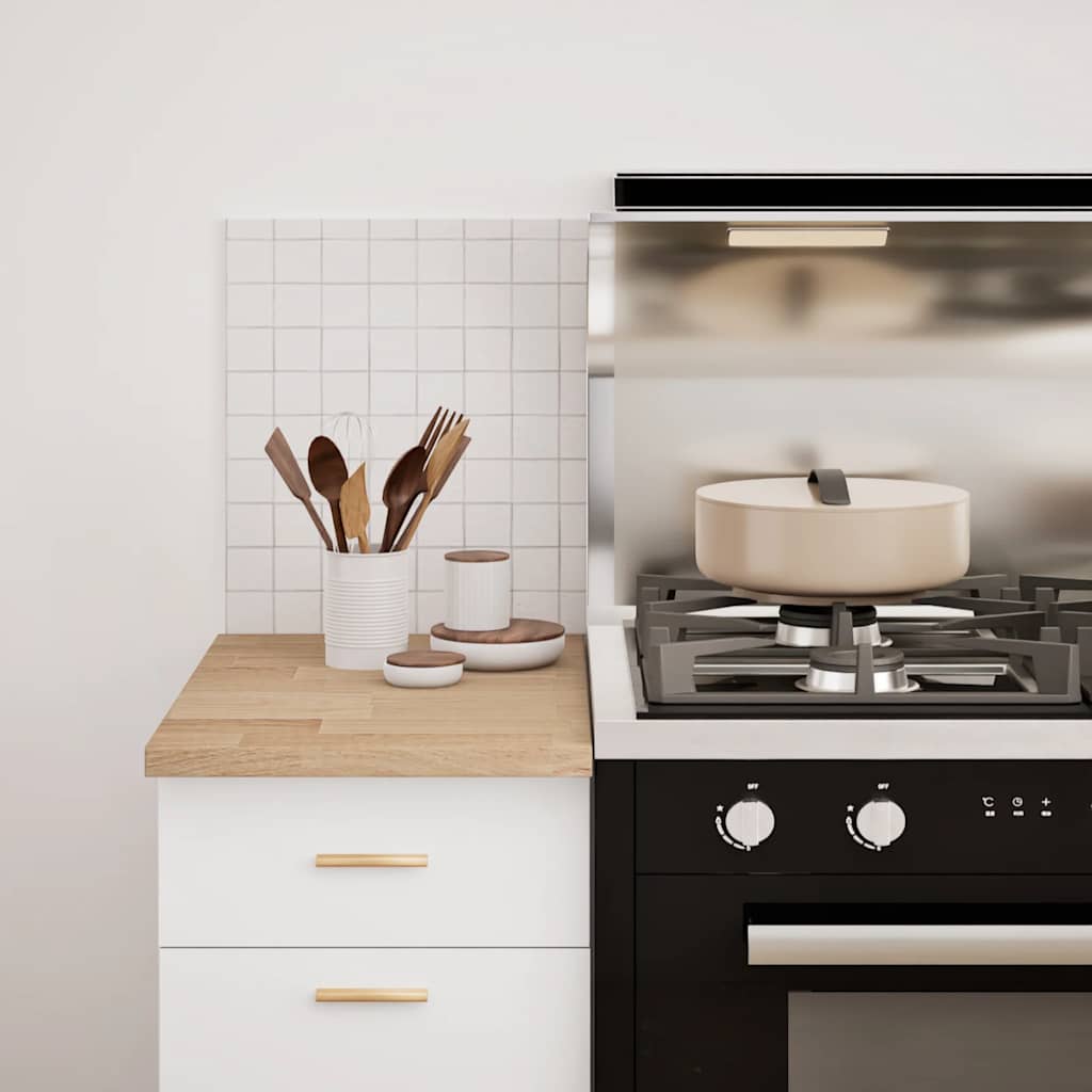 Piano di Lavoro Cucina 40x63,5x2,7 cm Legno Massello Rovere 4008995