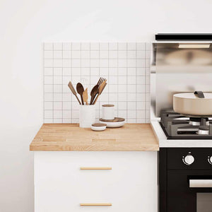 Piano di Lavoro Cucina 60x63,5x2,7 cm Legno Massello Rovere 4008996