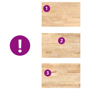 Piano di Lavoro Cucina-Top Cucina 100x63,5x2,7 cm Legno Massello Rovere