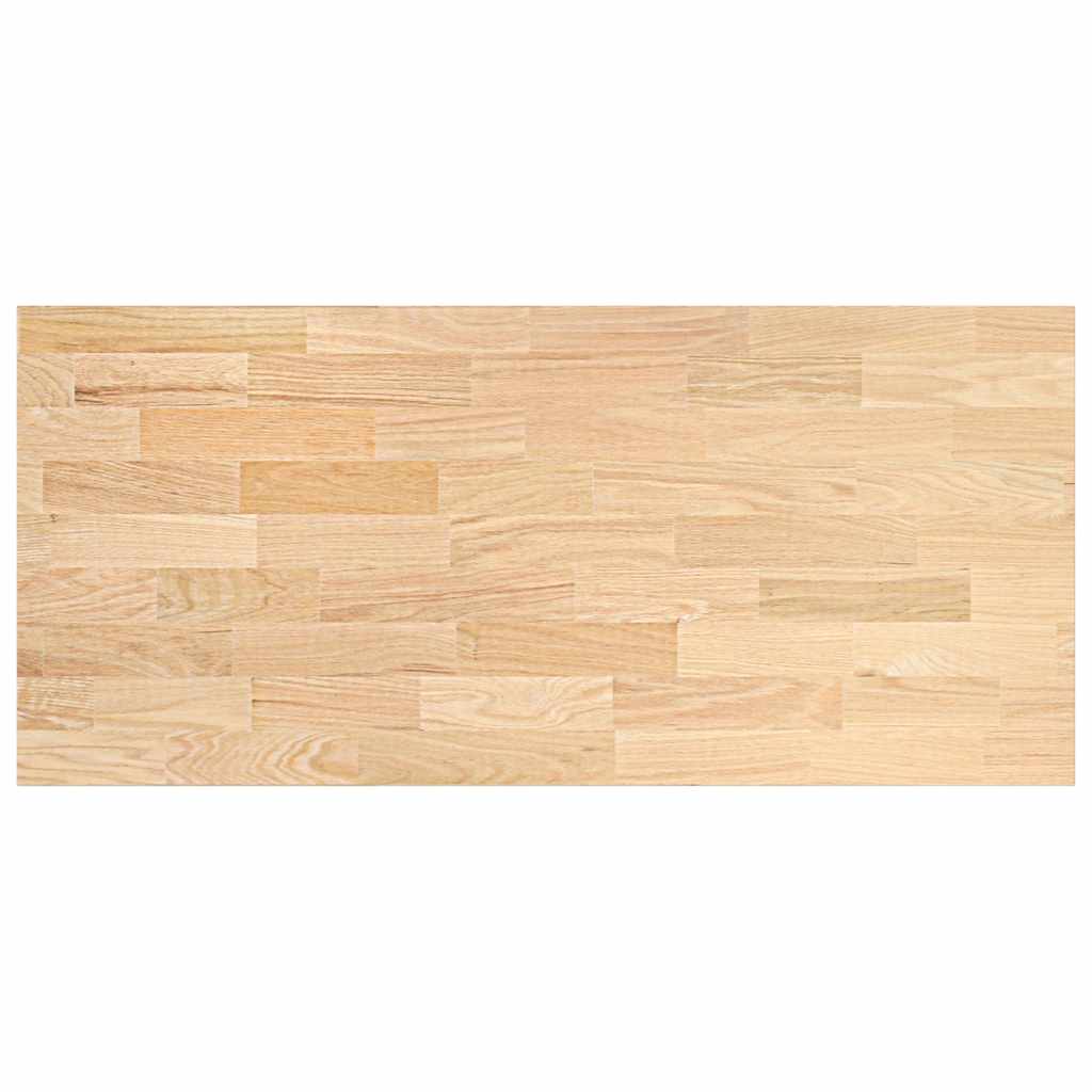 Piano di Lavoro Cucina 140x63,5x4 cm Legno Massello Rovere 4009006