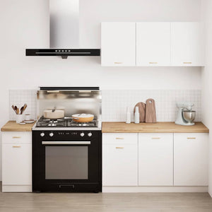 Piano di Lavoro Cucina 140x63,5x4 cm Legno Massello Rovere 4009006