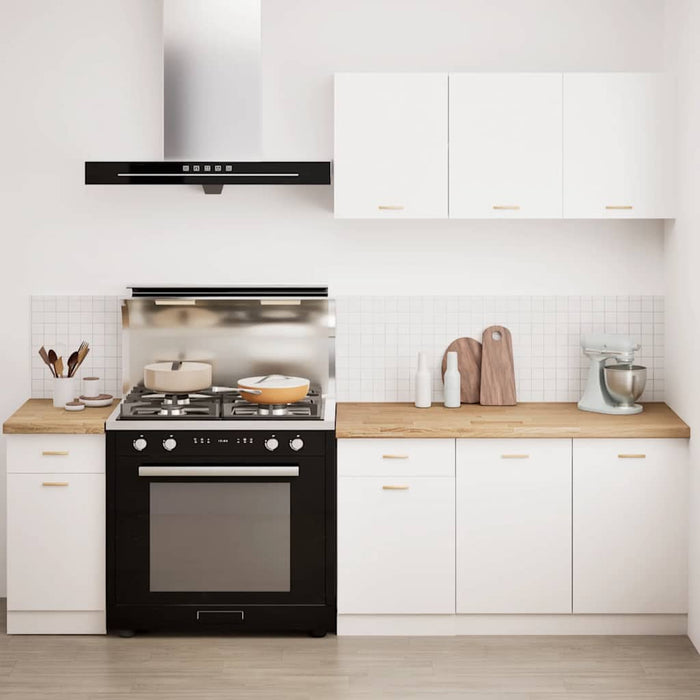 Piano di Lavoro Cucina 140x63,5x4 cm Legno Massello Rovere 4009006