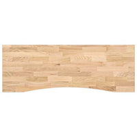 Piano Scrivania 140x60x2,5 cm Rovere Massello Non Trattato 4009015