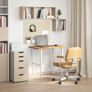 Piano Scrivania Marrone Chiaro 80x60x2,5 cm in Rovere Massello 4009022