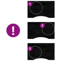 Piano Scrivania Marrone Scuro 80x50x2,5 cm in Rovere Massello 4009027