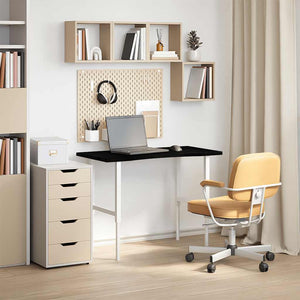 Piano Scrivania Marrone Scuro 100x50x2,5 cm in Rovere Massello 4009028