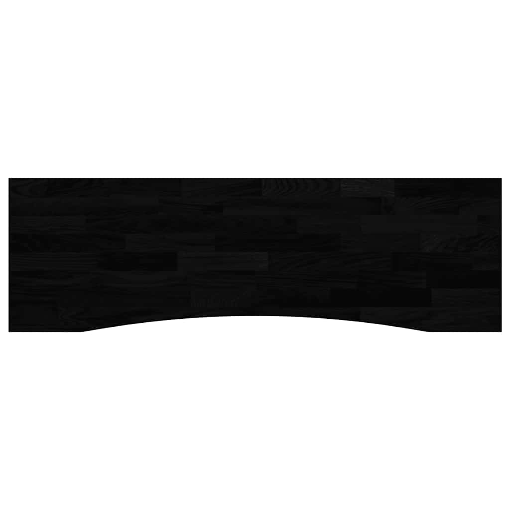 vidaXL Piano Scrivania Marrone Scuro 160x50x2,5 cm in Rovere Massello