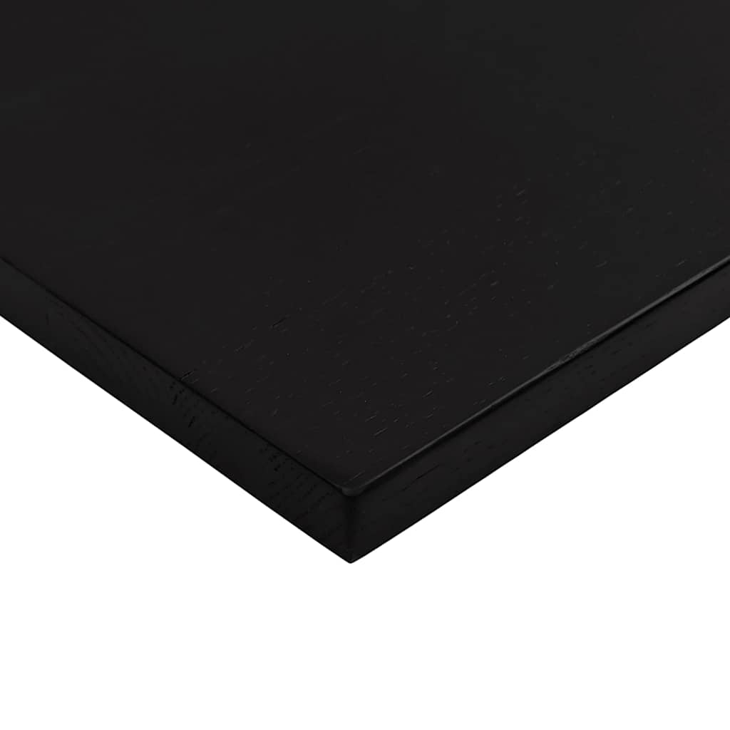 Piano Scrivania Marrone Scuro 100x60x2,5 cm in Rovere Massello 4009033