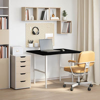 Piano Scrivania Marrone Scuro 100x80x2,5 cm in Rovere Massello 4009036