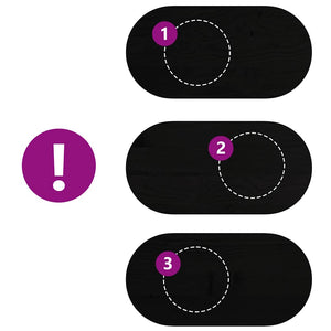 Piano Tavolo Marrone Scuro 100x50x2 cm in Rovere Massello Ovale 4009078