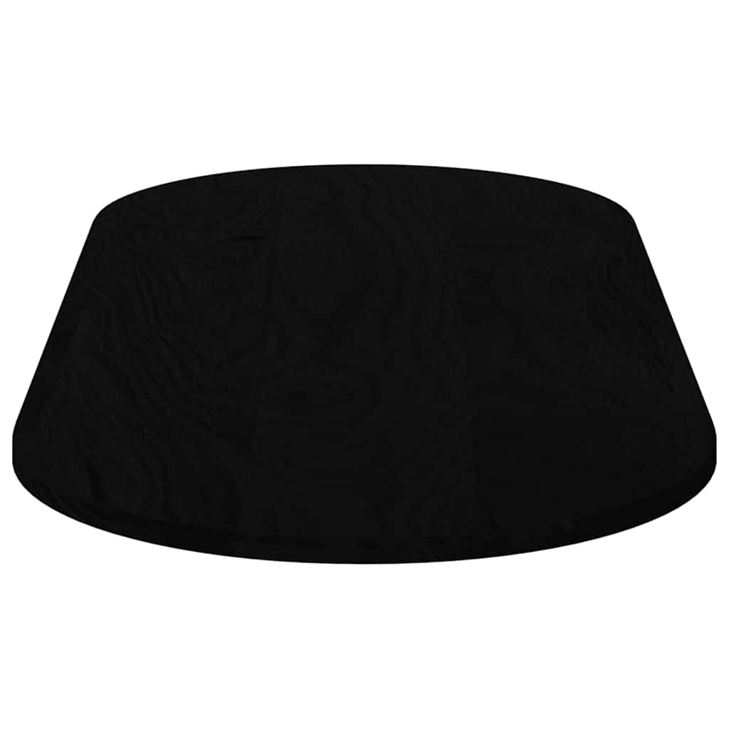 Piano Tavolo Marrone Scuro 140x60x2 cm in Rovere Massello Ovale 4009080