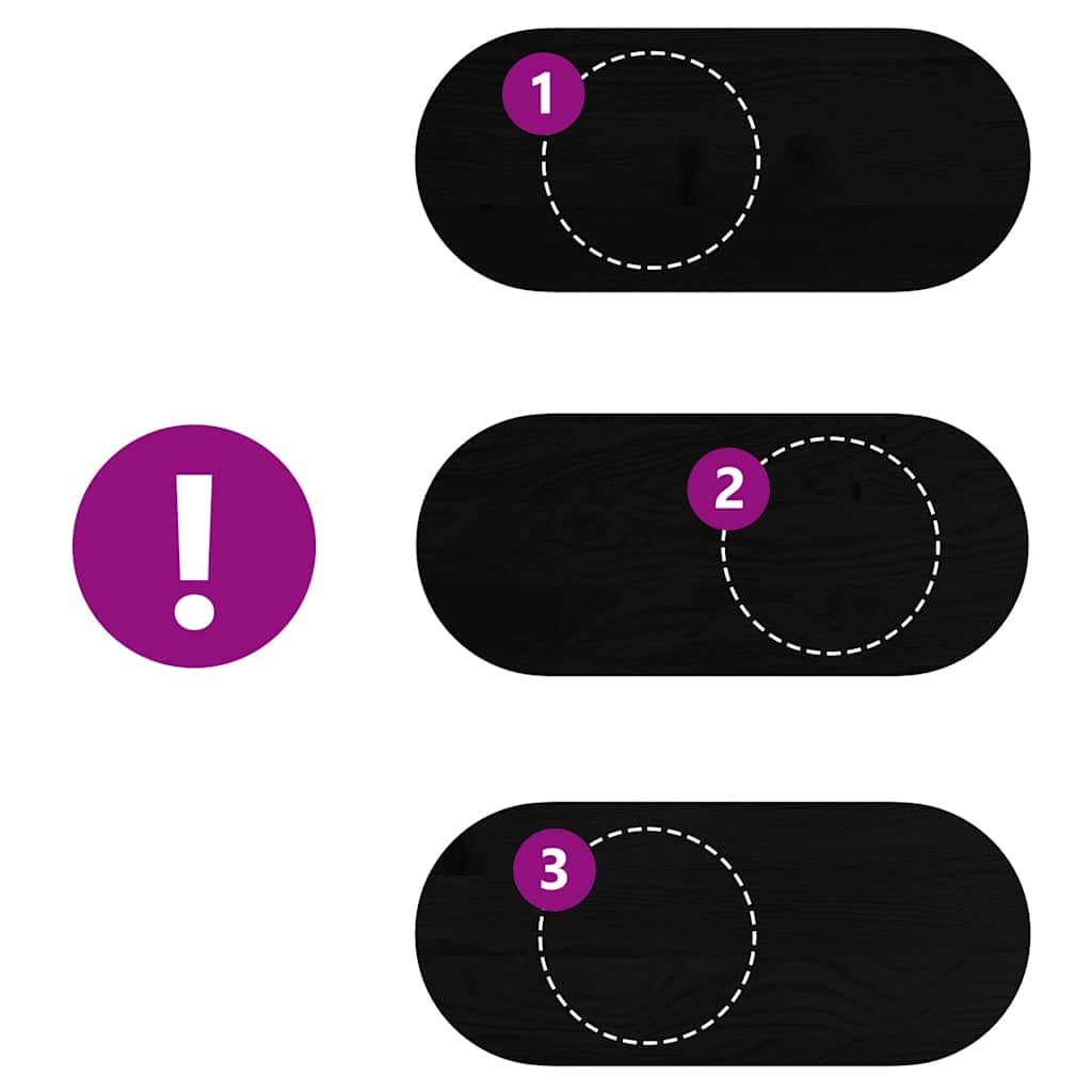 Piano Tavolo Marrone Scuro 140x60x2 cm in Rovere Massello Ovale 4009080