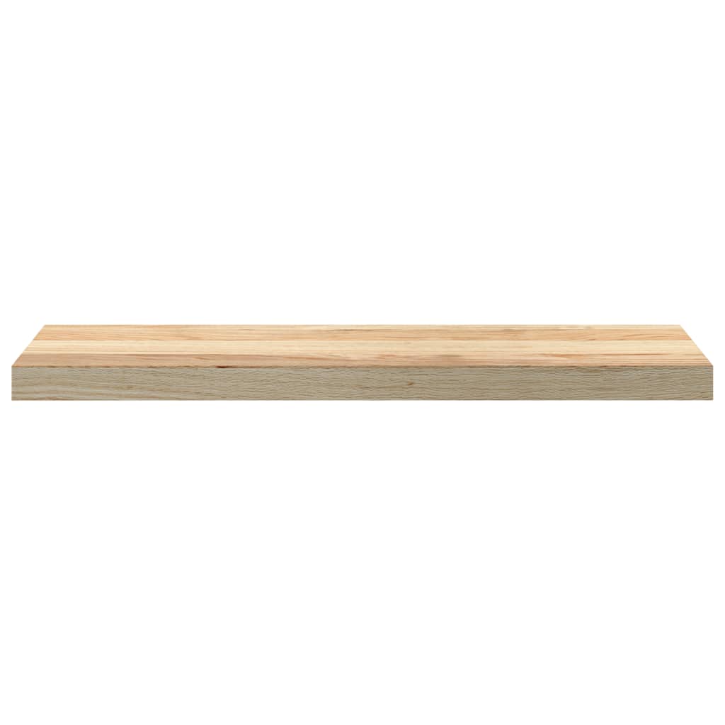 Davanzali 2 pz Non Trattati 80x20x2 cm Legno Massello di Rovere 4009094