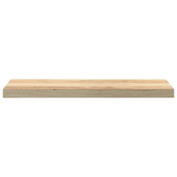Davanzali 2 pz Non Trattati 80x20x2 cm Legno Massello di Rovere