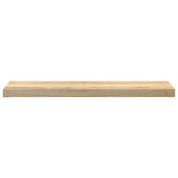 Davanzali 2 pz Non Trattati 90x20x2 cm Legno Massello di Rovere 4009095