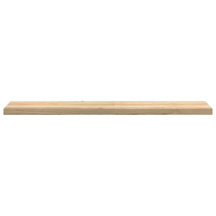 Davanzali 2 pz Non Trattati 140x25x2cm Legno Massello di Rovere 4009107