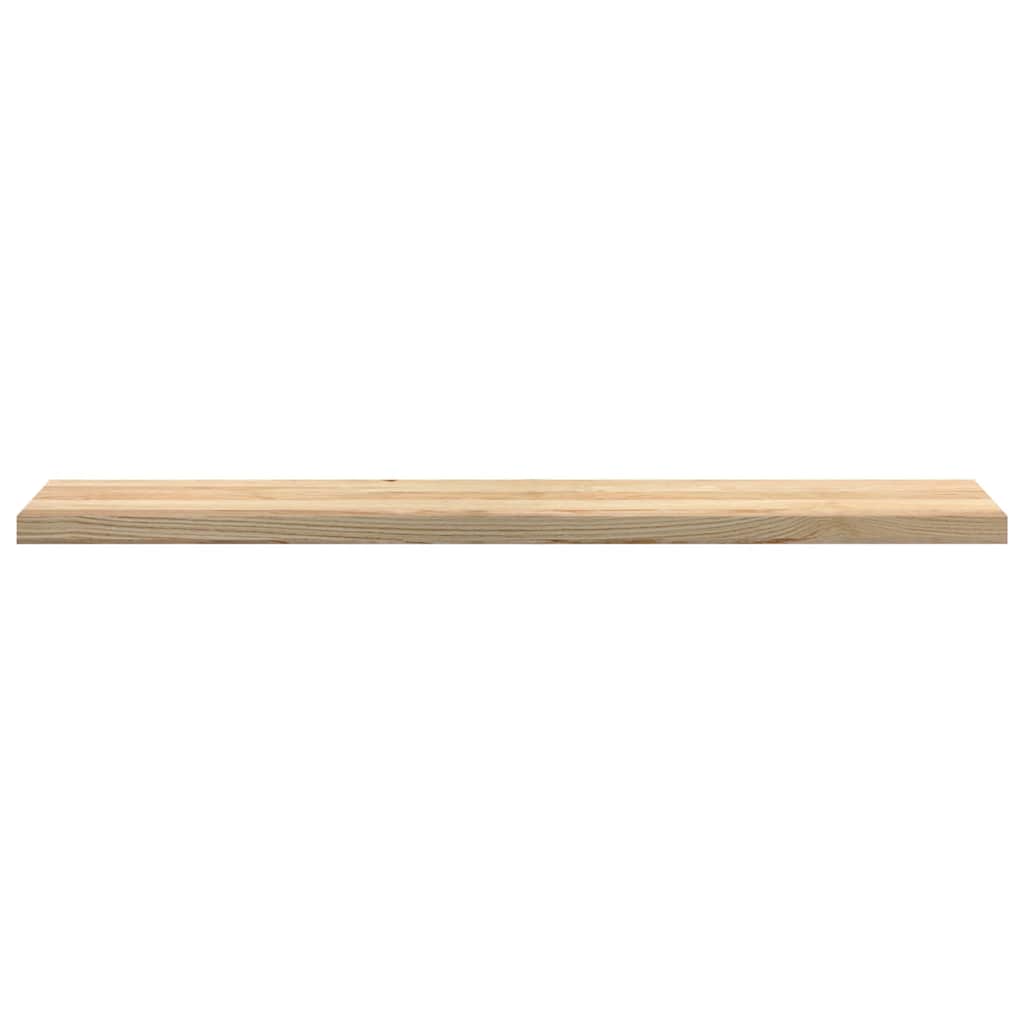 Davanzali 2 pz Non Trattati 140x25x2cm Legno Massello di Rovere