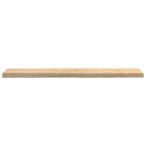 Davanzali 2 pz Non Trattati 140x25x2cm Legno Massello di Rovere