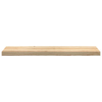 Davanzali 2 pz Non Trattati 100x30x2cm Legno Massello di Rovere