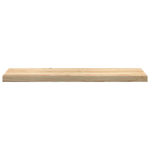 Davanzali 2 pz Non Trattati 100x30x2cm Legno Massello di Rovere