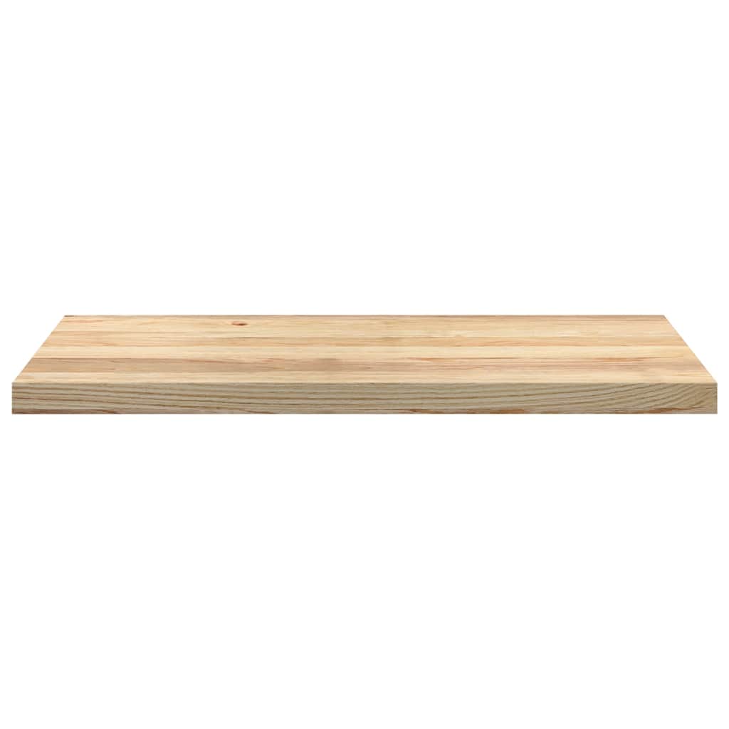 Davanzali 2 pz Non Trattati 90x40x2 cm Legno Massello di Rovere
