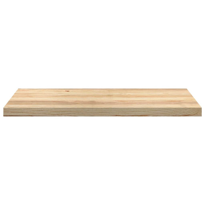 Davanzali 2 pz Non Trattati 90x40x2 cm Legno Massello di Rovere