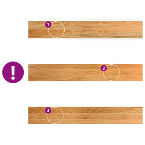 vidaXL Davanzali 2 pz Marrone Chiaro 100x15x2 cm Legno Massello Rovere