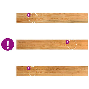 vidaXL Davanzali 2 pz Marrone Chiaro 110x15x2 cm Legno Massello Rovere