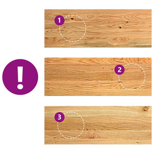 vidaXL Davanzali 2 pz Marrone Chiaro 70x25x2 cm Legno Massello Rovere