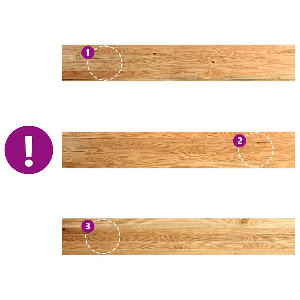 vidaXL Davanzali 2 pz Marrone Chiaro 160x25x2cm Legno Massello Rovere